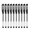 10pcs High Quality 0.5mm Gel Pen Quick-dry Black/Blue/Red Ink Neutral Pen Smooth Writing Ballpoint Pen School Office