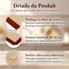 Tapis Cuisson Silicone Fibre de Verre 40x30 cm (Lot de 2) Antiadhésif Réutilisable,Résistant 250°C,Alternative Papier