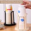 Kitchen Paper Cup Holder Disposables Cups Picker Multifunctional Desktop Cup Storage Rack Household Coffee Cup Holder for Home