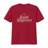 Мужская футболка Social Distortion Мужская Модная Классическая С круглым вырезом Хлопок Черный 4XL Винтажная Стильная Растягивающаяся