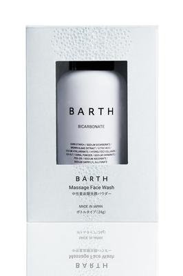 BARTH Нейтральный бикарбонатный гель для умывания, пробный флакон 30 мл, для лица, не пенится, порошок для пор, натуральный гиалуроновый порошок, (приблизительно. Использует) (Мужское очищающее средство,