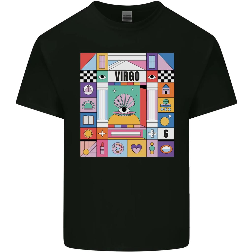 A Vibrant Virgo Star Sign Zodiac Kids T-Shirt Childrens
