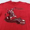 Винтажная футболка с карманом HARLEY DAVIDSON 90-х M/L кружевная Вашингтон байкер