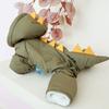 Пальто для собаки с капюшоном Костюм динозавра для собаки Комбинезон для собаки Зимнее пальто Комбинезон-костюм Толстовка Куртка для собаки Одежда для собаки