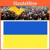 Флаг Украины 3x5 футов 90x150 см Украинский национальный баннер для украшения загородного дома