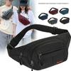 Outdoor Waist Bag Waterproof Bum Bag Running Jogging Belt Pouch Zip Fanny Pack Oxford Cloth Mobile Phone Chest Bag