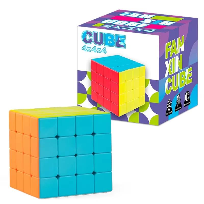 Solid Color Pyramid Magic Cube 3x3 Triangle Magic Cube Professional Speed Magic Cube Educational Toys for Children Gifts