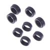 1Set Diy Racing Vehicle Toys 1:64 Car Wheels For Rubber Tire With Wheel Axle Model Modified Part