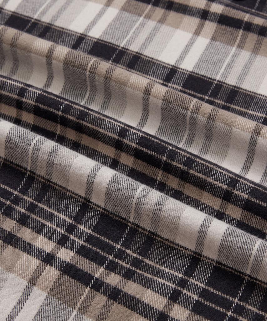 SNOWPEAK APPAREL Recycled Women'S Check Shirt (S24Fwfsh03) Cocoa