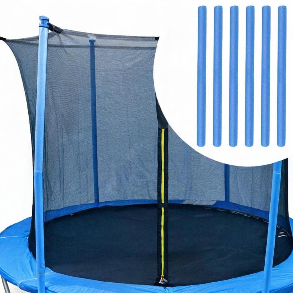 6 Foam Sleeves for Trampoline Poles, Suitable Jumping Beds