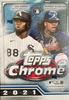 MLB 2021 Topps Chrome Бейсбольная карточка Бластер-бокс Топы Хром Бейсбол Бластер-бокс Карточки Главной бейсбольной лиги