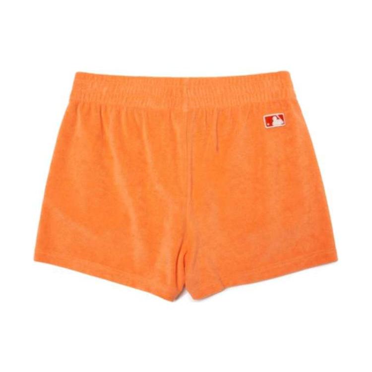 Новые женские повседневные шорты MLB San Francisco Giants, оранжевые 3FSP60123-14ORD
