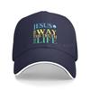 Denim Cap Jesus The Way The Truth The Life Baseball Dad Cap Adjustable Classic Sports for Unisex Women Hat