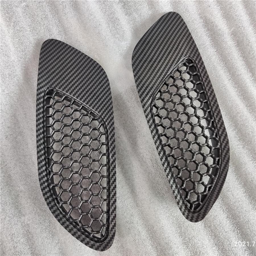 Front Bonnet Vent Hood Cover Carbon Fiber Color For BMW E90 E91 E92 E93 M3 Type