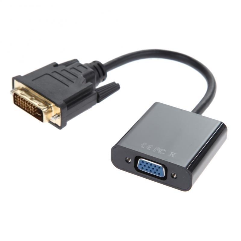 1080P DVI-D 24+1 в VGA HDTV-конвертер, кабель монитора, адаптер DVI-VGA