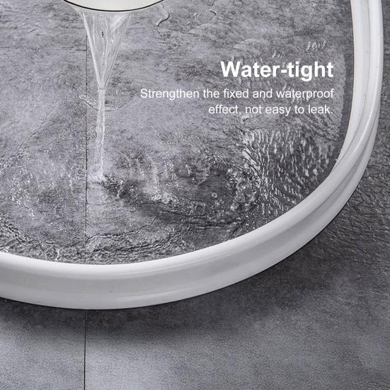 100/200 см складной порог для душа, водонепроницаемая самоклеящаяся силиконовая барьерная полоса для кухни, ванной, сухого и влажного разделения, сгибаемая