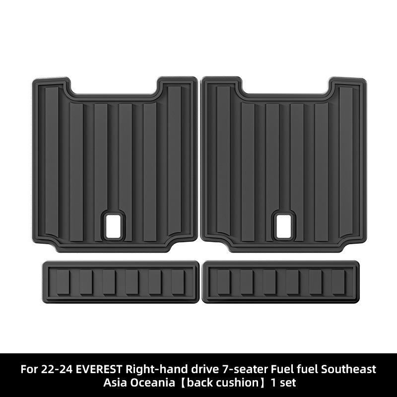 Ford Series Eco-Friendly TPE Trunk Mats: Ideal for Trunk, Rear Bed, and Backrest.