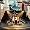 Bradford City AFC Pattern Rug, Indoor/Outdoor Mat, for Picnic, Gameroom, Bedroom, Office, Living Room, Home Decor Carpet, Birthday Gift