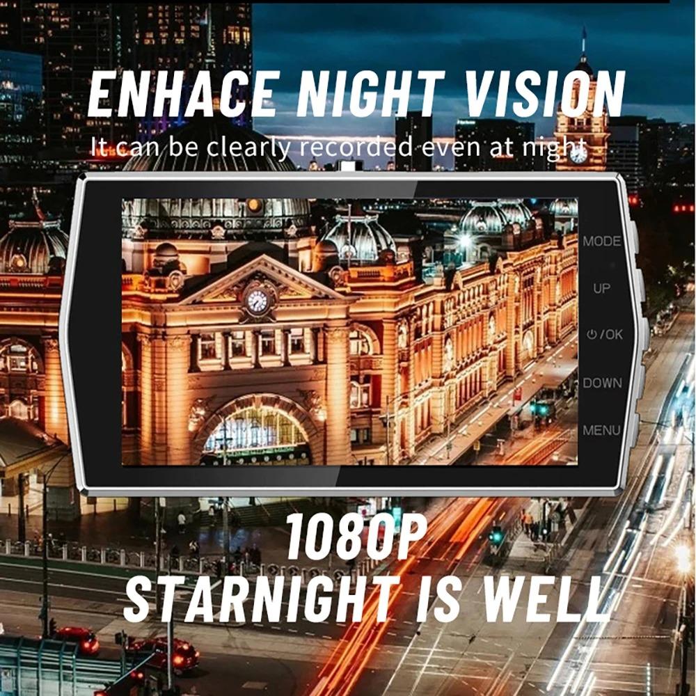 New Dash Cam Car DVR Full HD 1080P Vehicle Camera Drive Video Recorder Black Box Auto Dashcam Car Accessories Registrar Night Vision