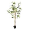 Artificial Bamboo Tree Green 55 x 16 x 150 cm Fabric and Bamboo