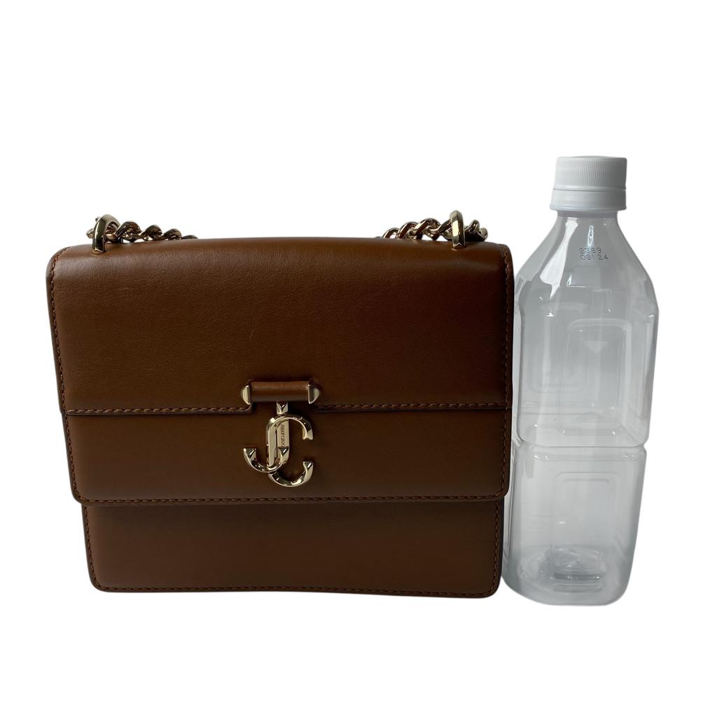 Used JIMMY CHOOShoulder Bag Brown leather Women