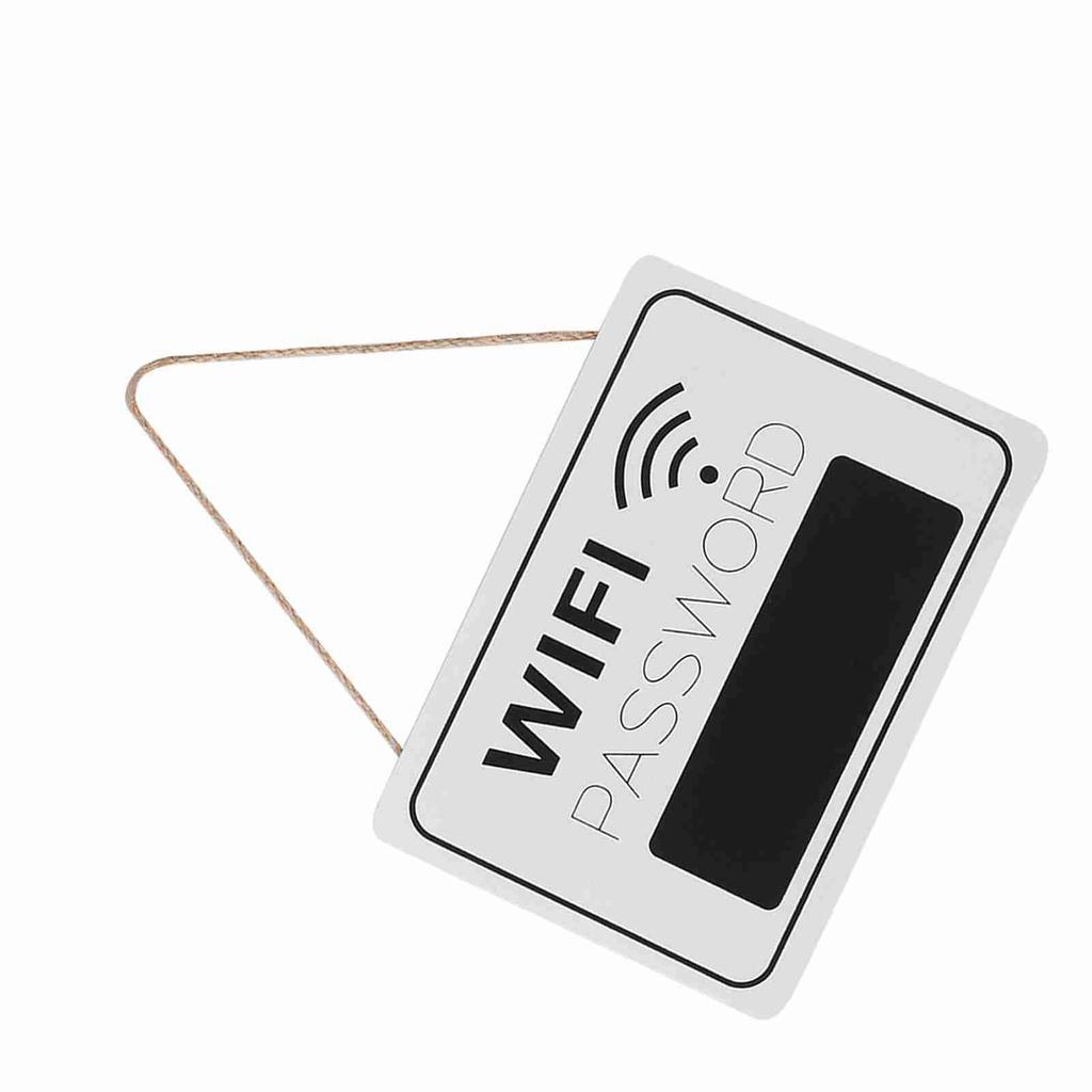 Password Display Signage Wall Hanging Coffee Shop Bookstore Retro Hanging Blackboard
