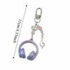Anti-loss Earphone Leash Keychain Music Style Mobile Phone Lanyard  Bag Hanging