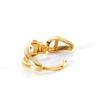 18K Gold Plated S925 Sterling Silver Zirconia Ear Cuff Earrings - Personalized, Simple, and Elegant Style.
