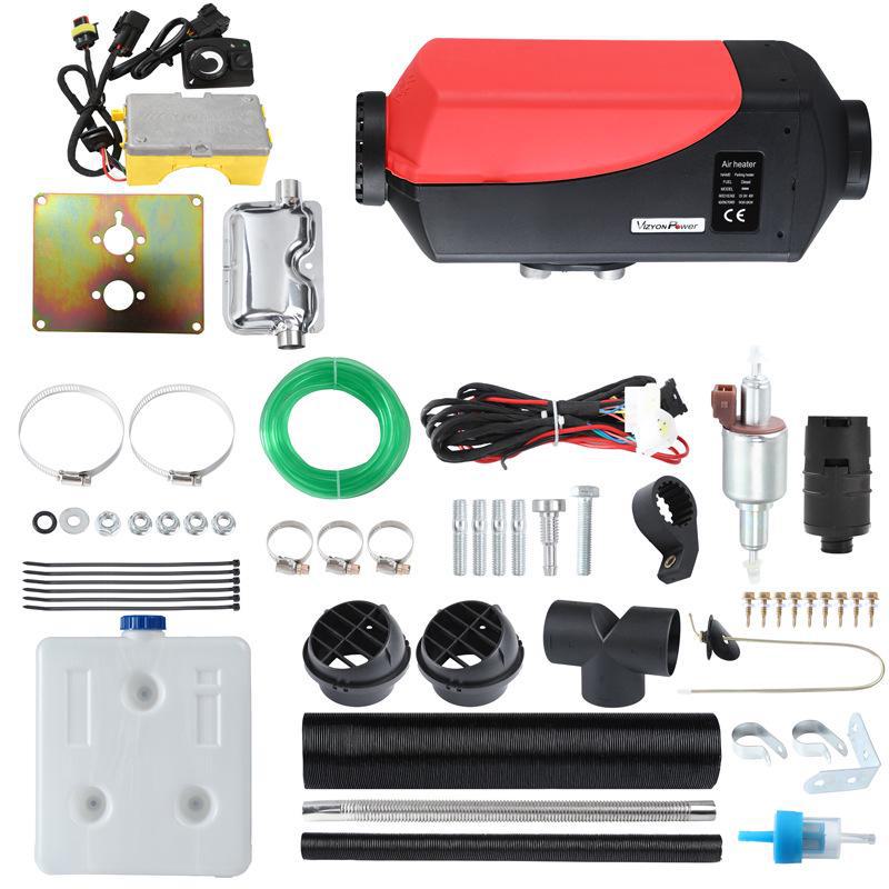 Воздушный обогреватель на дизельном топливе для автомобилей, грузовиков, 12 В/24 В/220 В