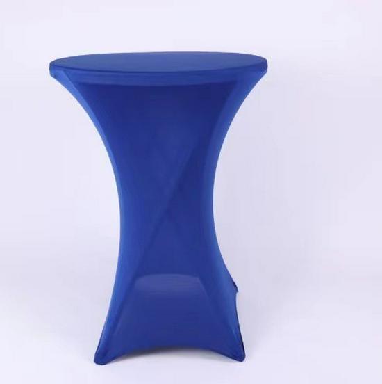 Стрейч Чехол для Коктейльного Стола, Высокая Круглая Скатерть для Барного Стола, Чехол для Банкетного Стола