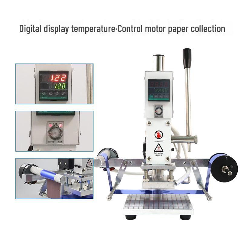 Compact Automatic Leather & Paper Hot Stamping and Embossing Machine