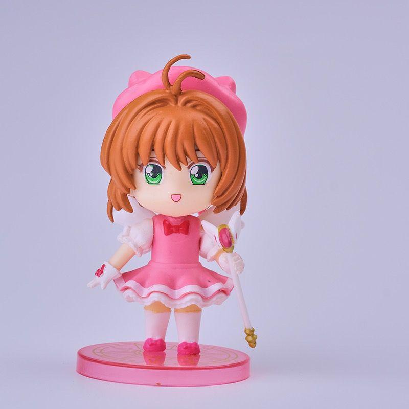 Cardcaptor Sakura Магическая Девочка Аниме Фигурка Действия Украшение Фигурки Домашний Декор Настольный Автомобиль Коллекция Куклы Модель Подарок Игрушка