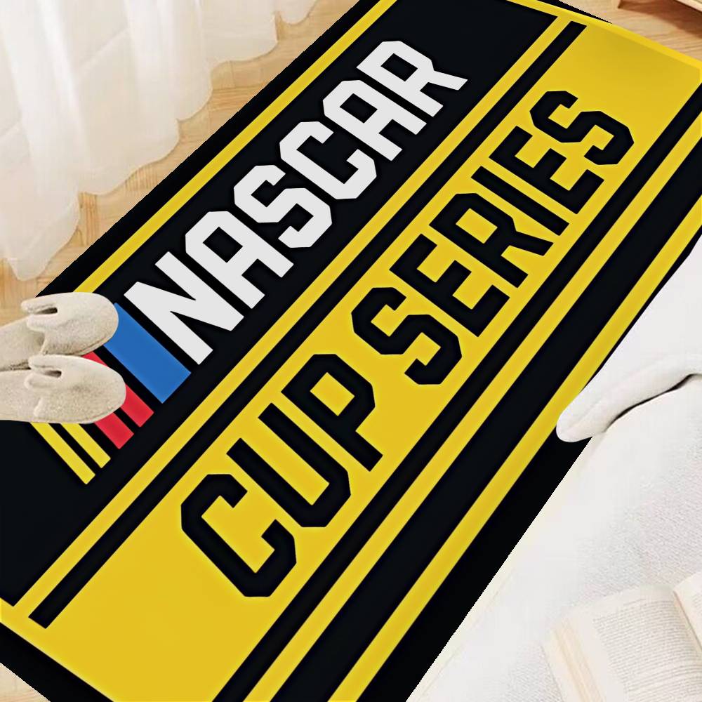 Коврик для пола прямоугольный N-NASCARS Racing Car, противоскользящий, домашний, мягкий, для входной двери, в помещении и на улице, коврик для декора отеля