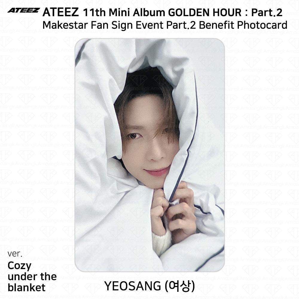 ATEEZ Golden Hour Часть 2 Makestar Meet & Call Event Часть 2 Благотворительная фотокарточка