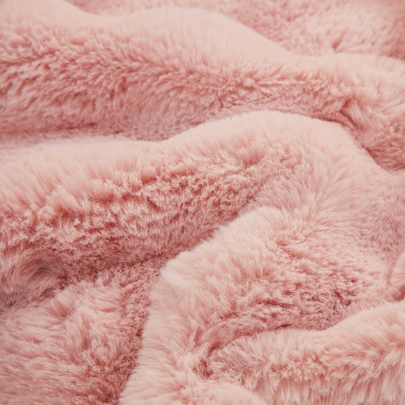 Подушка для дивана из плюша с кроликом, зимние утолщенные нескользящие подушки для сидений, чехол для дивана из кожи, ткань для чехла для дивана