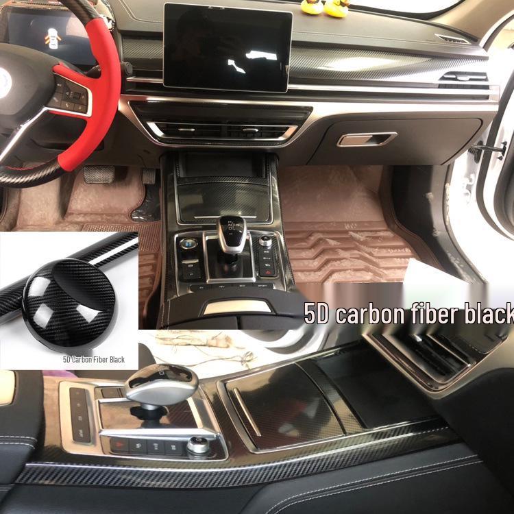 Наклейки на интерьер BYD Qin Pro для 19 моделей: Центральная консоль, Панель приборов, Модификации положения передачи