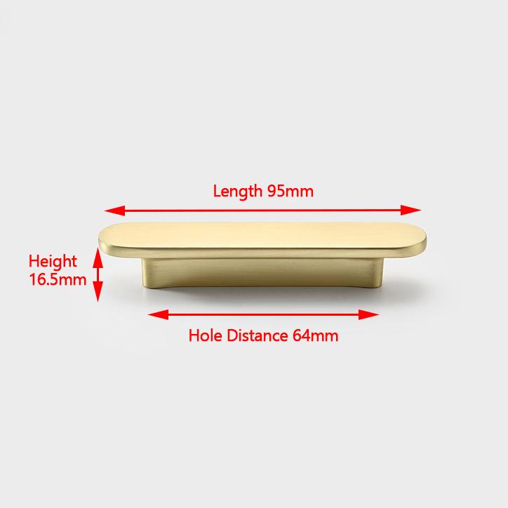 NAIERDI Zinc Alloy Cabinet Handles Nordic Gold Black Drawer Knobs Wardrobe Door Handles European Furniture Handle Hardware