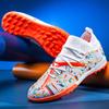 Spot for Cross-border New Football Shoes Men's Wholesale Adult FG Long Nails TF Broken Nails Artificial Grass Training Shoes Wholesale
