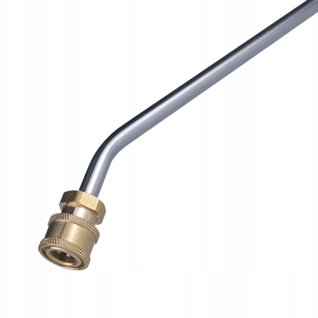 Rosfix Lanca do Myjki Ciśnieniowej 1/4" 28cm – Kąt 30° | Max Ciśnienie 250 Bar | Złącze Kärcher K Bayonet