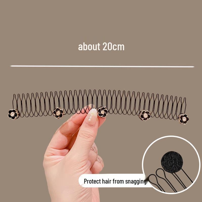 Детская невидимая расческа для укладки волос для секущихся волос - Идеально подходит для танцевальных причесок маленькой девочки