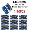 1-10pcs LM2596 DC To DC Buck Converter 3.0-40V To 1.5-35V Power Supply Step Down Module
