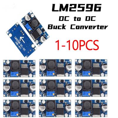 1-10 шт. LM2596 DC-DC понижающий преобразователь 3,0-40 В в 1,5-35 В модуль питания понижающий
