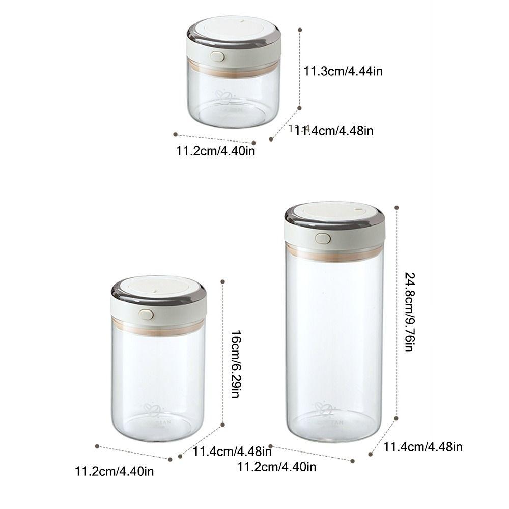 Большая емкость вакуумного резервуара для хранения кофе, контейнер для хранения кофейных зерен, герметичный резервуар для кофе