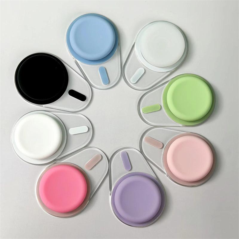 Овальный магнитный держатель для сотового телефона Grip Tok Socket Pocket Finger Ring Stand для iPhone Складной смартфон P-Socket Grip Tok