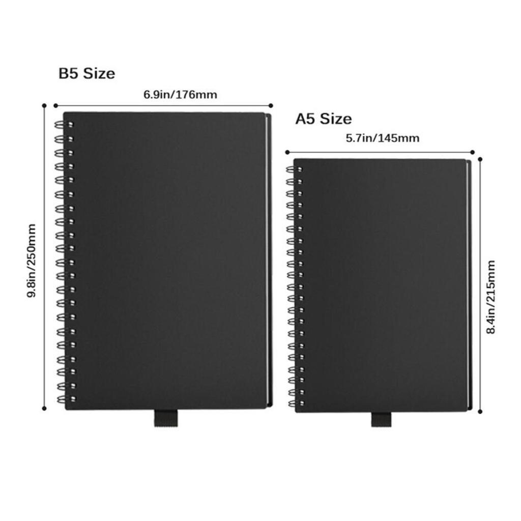 Умный многоразовый блокнот с подкладкой, стираемый ручкой, блокнот для записей, школьный журнал для рисования