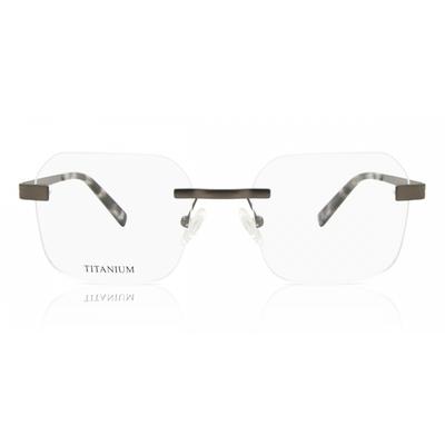 Безободковые Квадратные Серые SmaRtbuy Collection Kendra Rt 0038 C18 Модные Унисекс Очки