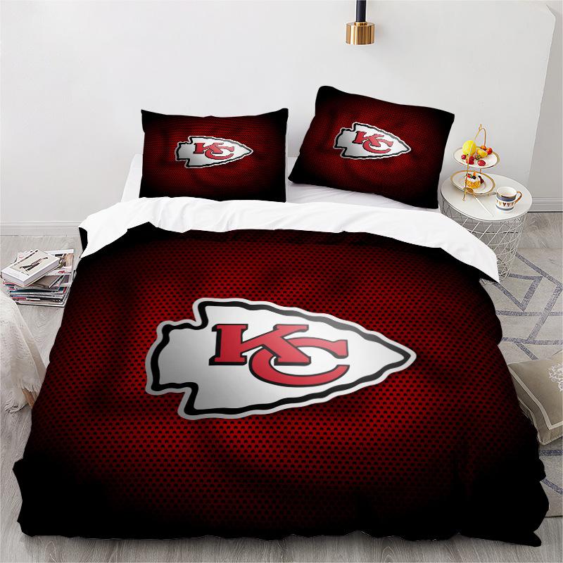 Серия Регби Команда 3D Цифровая Печать Комплект Постельного Белья из Трех Предметов Простыня Пододеяльник