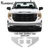 Car Headlight Rearview Film for GMC Sierra 1500 2022-2025 B Pillars Transparent Anti-scratch Paint Protection Film Decal Styling