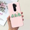 Для Xiaomi Redmi Note 8 Pro Чехол Модный Девушка Мягкий Силиконовый Задний Чехол Для Redmi Note 8Pro 8 pro Милый Мультяшный Чехол для Телефона Fundas