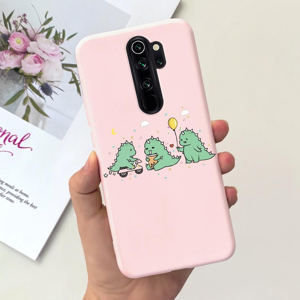 Для Xiaomi Redmi Note 8 Pro Чехол Модный Девушка Мягкий Силиконовый Задний Чехол Для Redmi Note 8Pro 8 pro Милый Мультяшный Чехол для Телефона Fundas